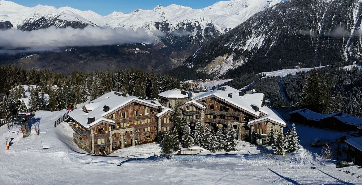 Appartement skis aux pieds à Courchevel 1850