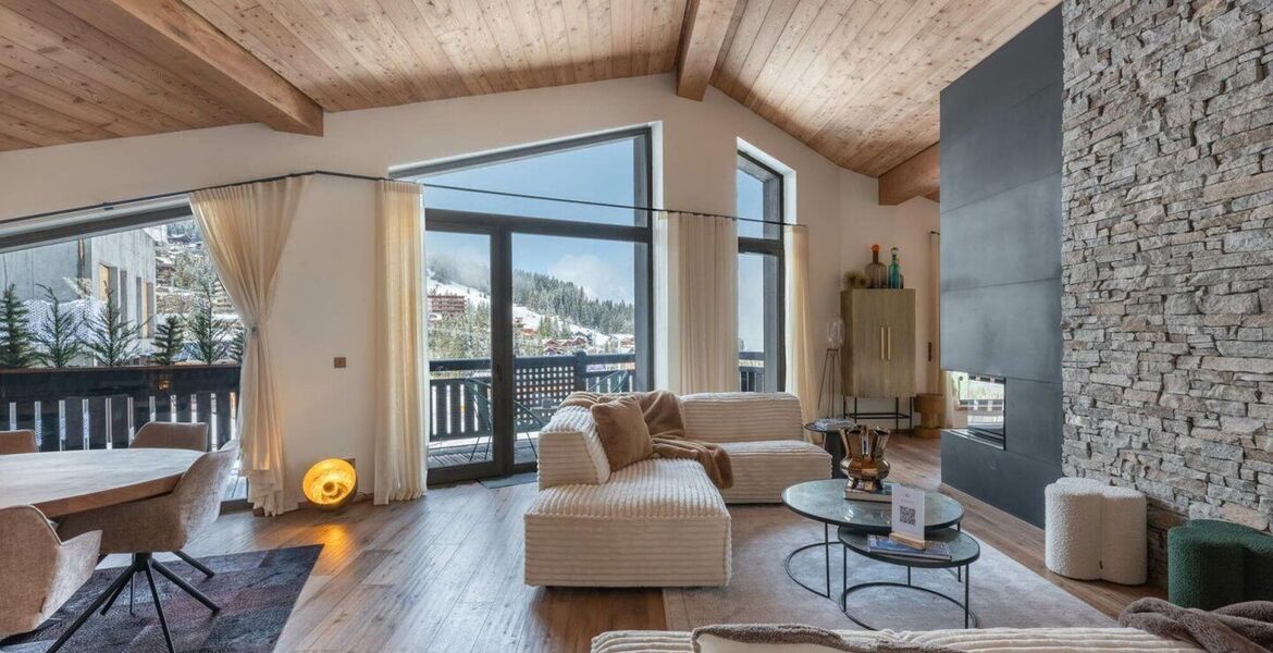 Luxueux Appartement Duplex Ski-In/Ski-Out à Courchevel 1850