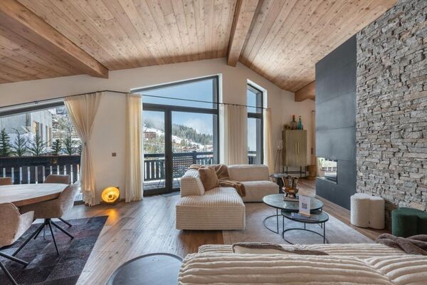 Luxueux Appartement Duplex Ski-In/Ski-Out à Courchevel 1850