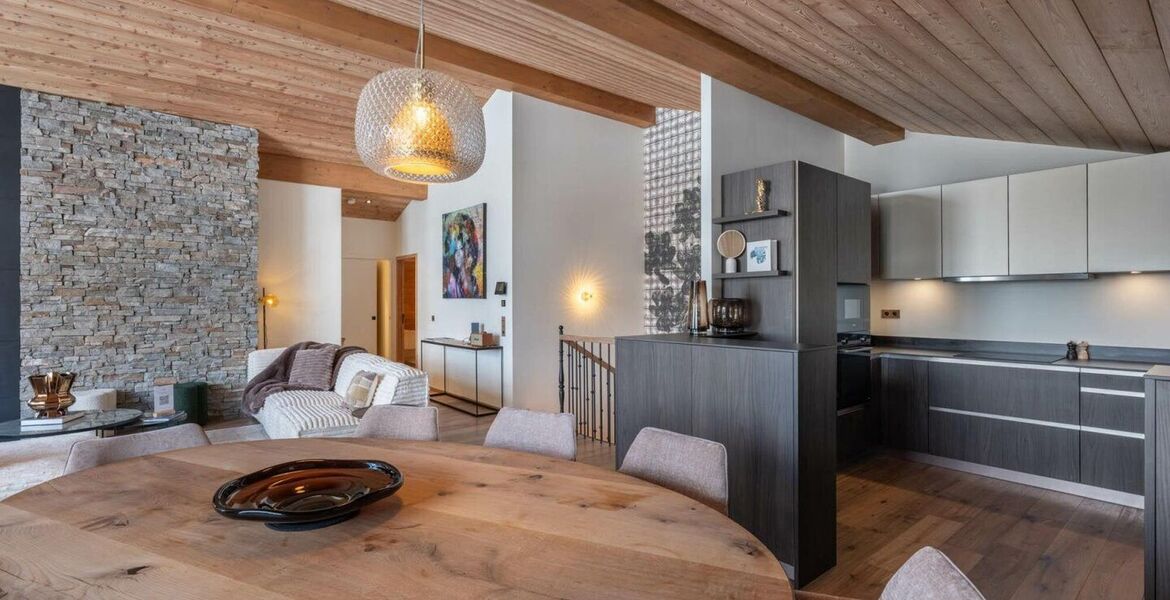 Luxueux Appartement Duplex Ski-In/Ski-Out à Courchevel 1850