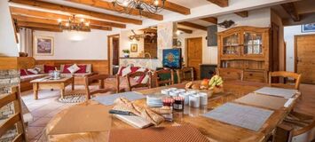 Traditional Savoyard Chalet with Cosy Log Cabin Feel