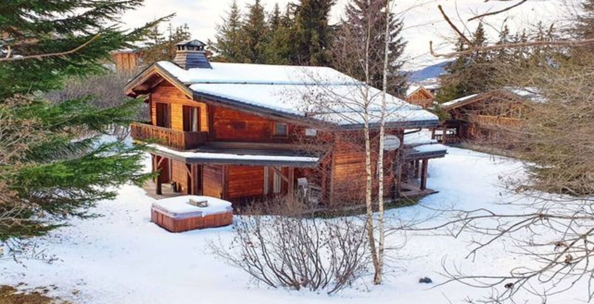 Traditional Savoyard Chalet with Cosy Log Cabin Feel