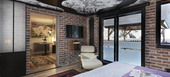 Suite exclusiva con terraza panorámica en Courchevel 1850