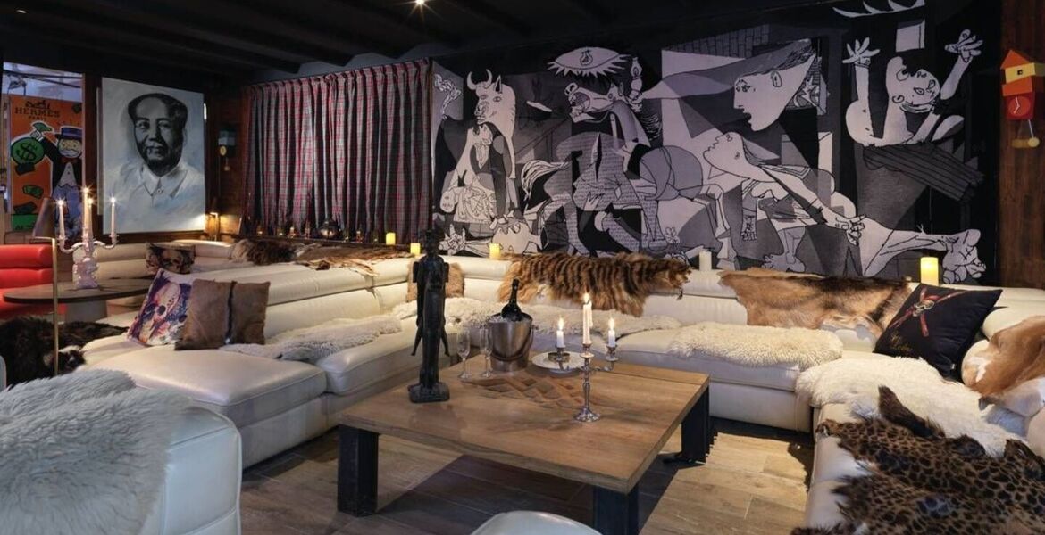 Suite exclusiva con terraza panorámica en Courchevel 1850