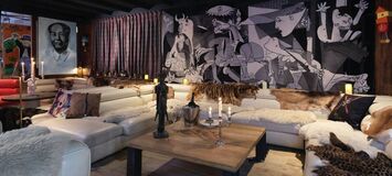 Suite exclusiva con terraza panorámica en Courchevel 1850