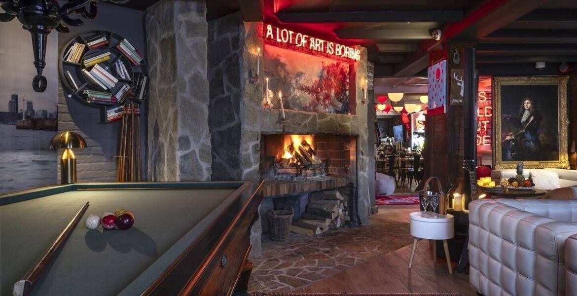 Suite exclusiva con terraza panorámica en Courchevel 1850