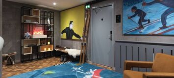 Suite exclusiva con terraza panorámica en Courchevel 1850