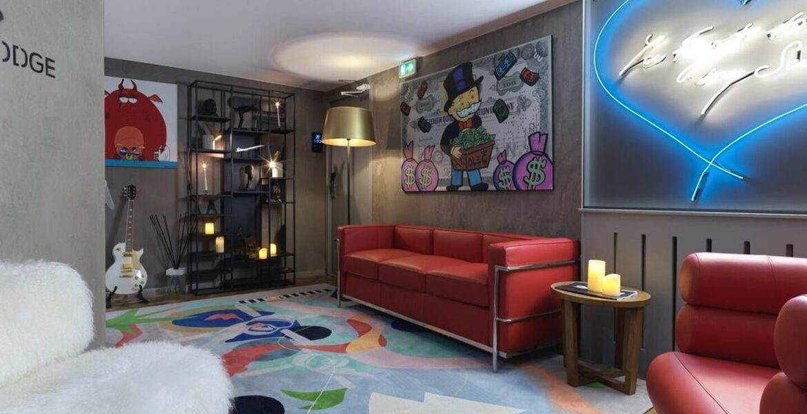 Suite exclusiva con terraza panorámica en Courchevel 1850