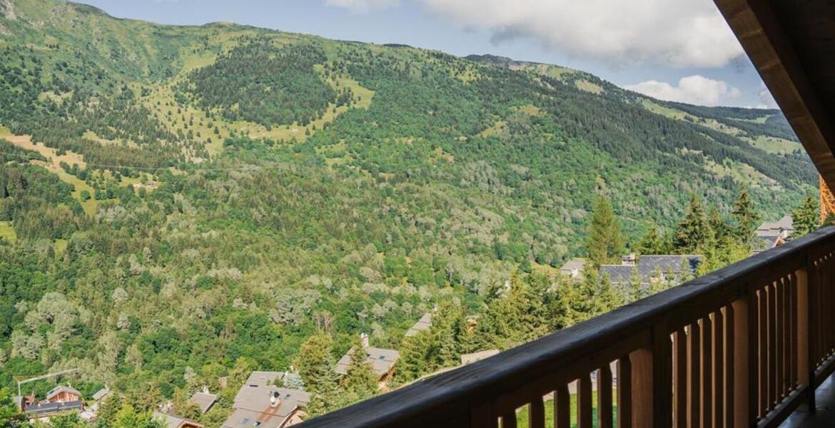 The duplex flat in Meribel