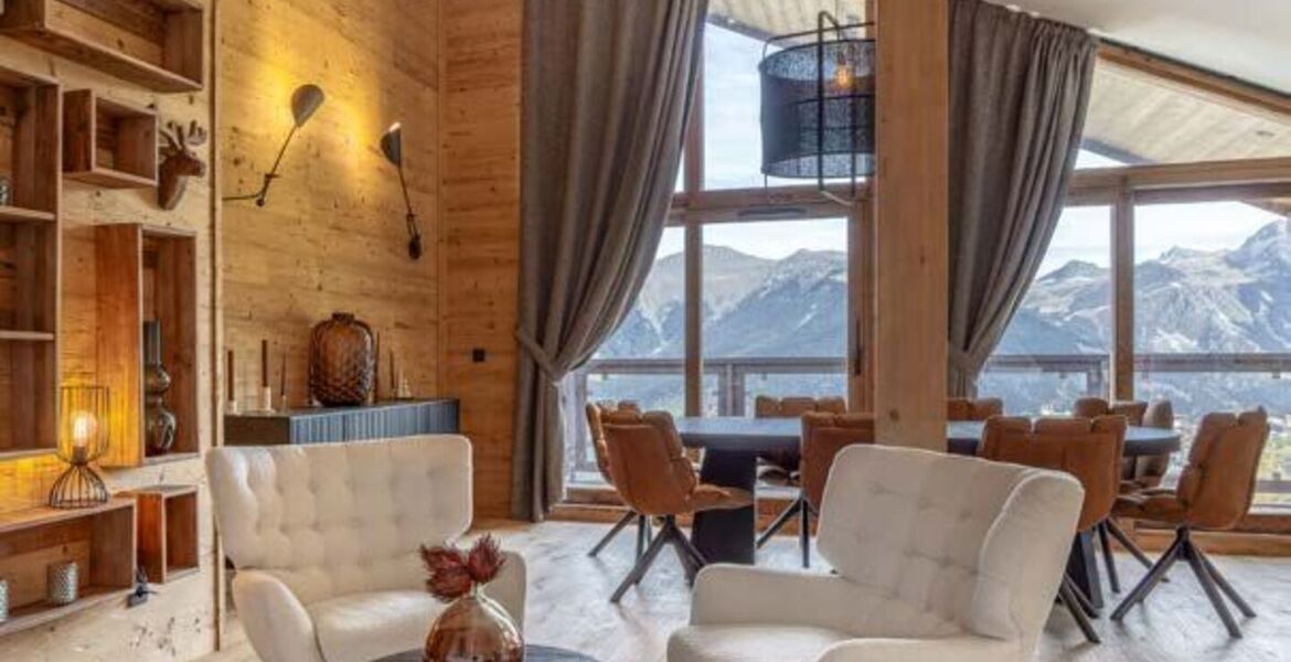 Appartement élégant avec vue panoramique à Courchevel 1650