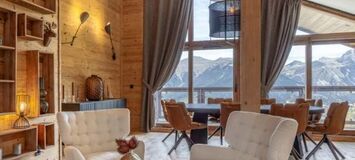 Appartement élégant avec vue panoramique à Courchevel 1650