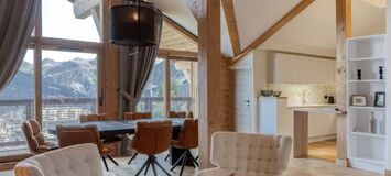Appartement élégant avec vue panoramique à Courchevel 1650