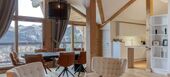Appartement élégant avec vue panoramique à Courchevel 1650