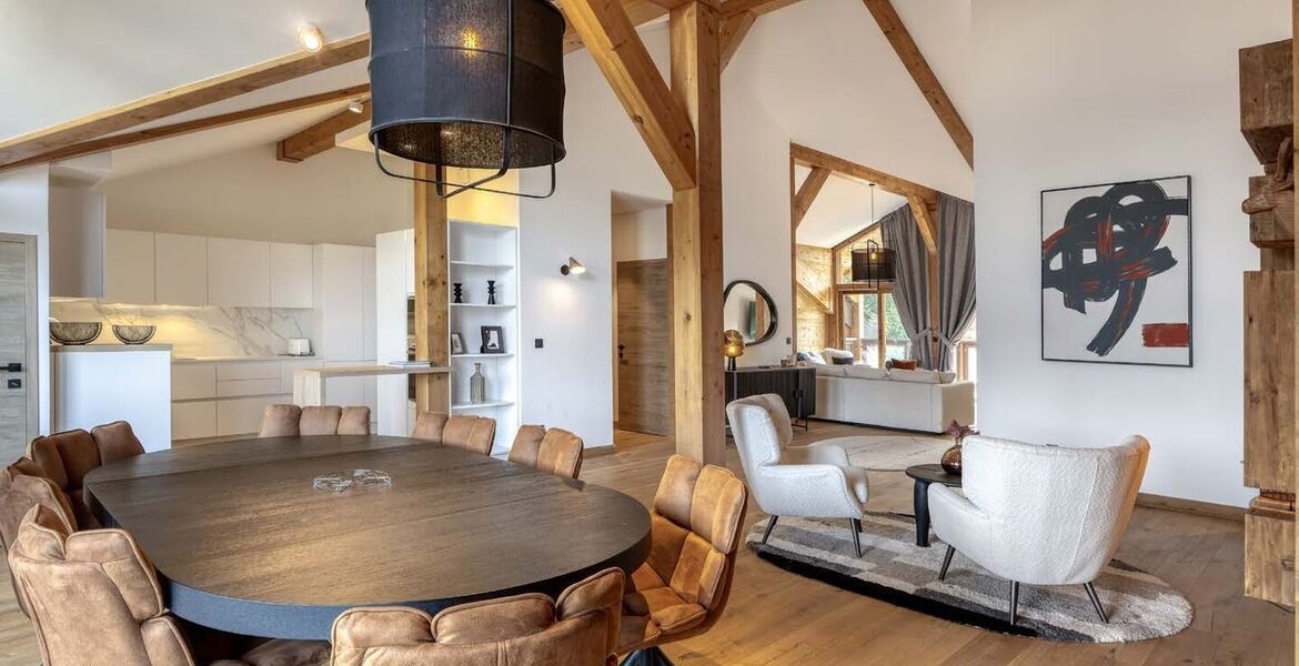 Appartement élégant avec vue panoramique à Courchevel 1650