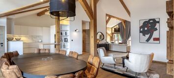 Appartement élégant avec vue panoramique à Courchevel 1650