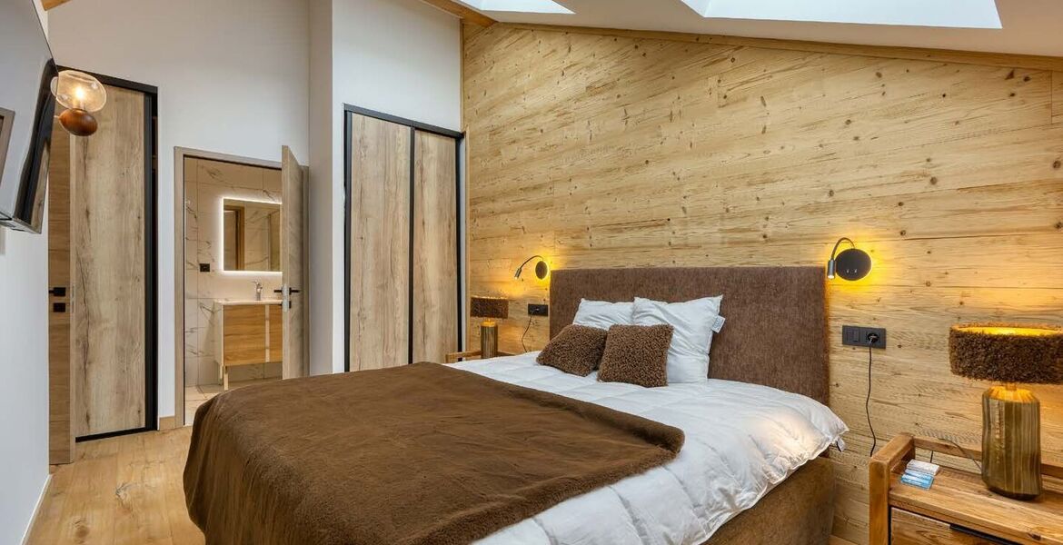 Appartement élégant avec vue panoramique à Courchevel 1650