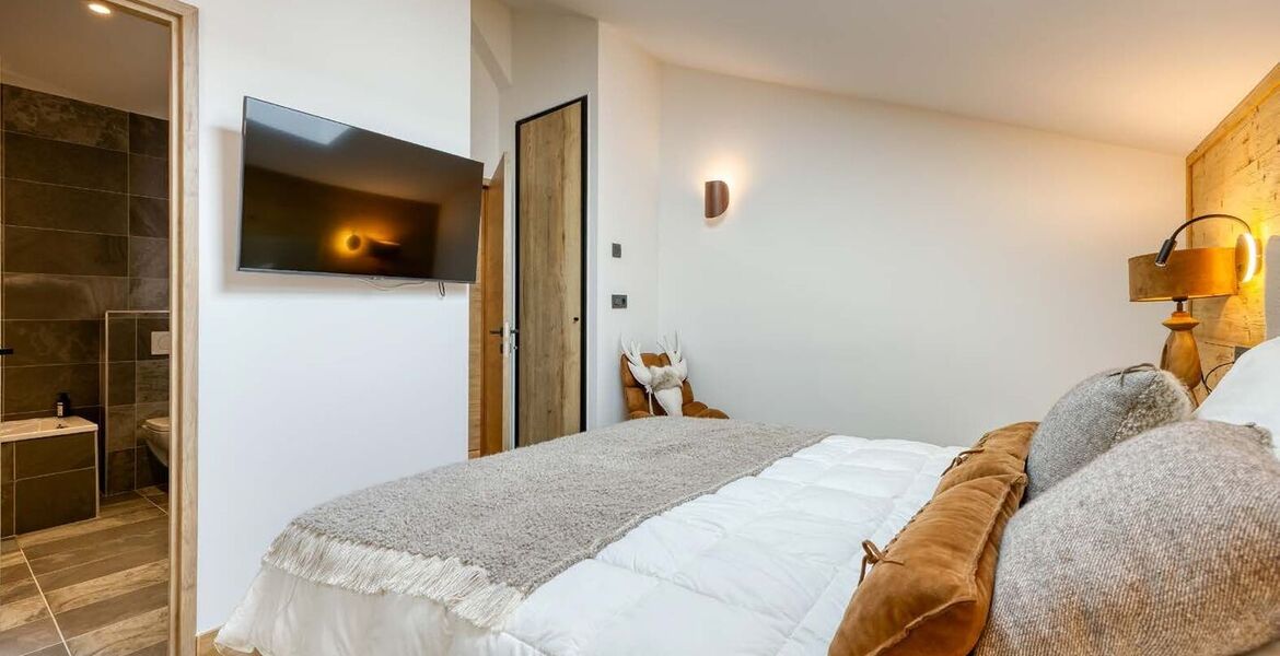 Appartement élégant avec vue panoramique à Courchevel 1650