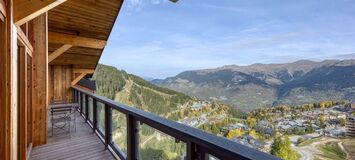 Appartement élégant avec vue panoramique à Courchevel 1650