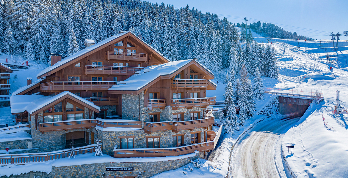 Apartment for rent in residence at the Rond-Point des Pistes