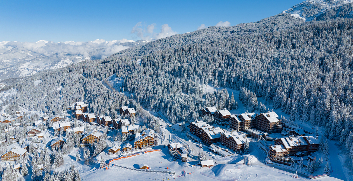 Apartment for rent in residence at the Rond-Point des Pistes