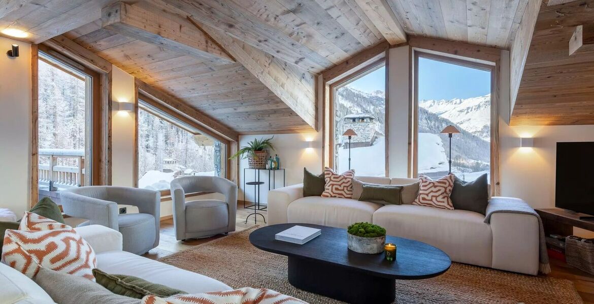 Penthouse for rent in Val d'isere
