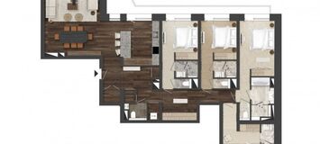Apartment for rent in Courchevel 1850