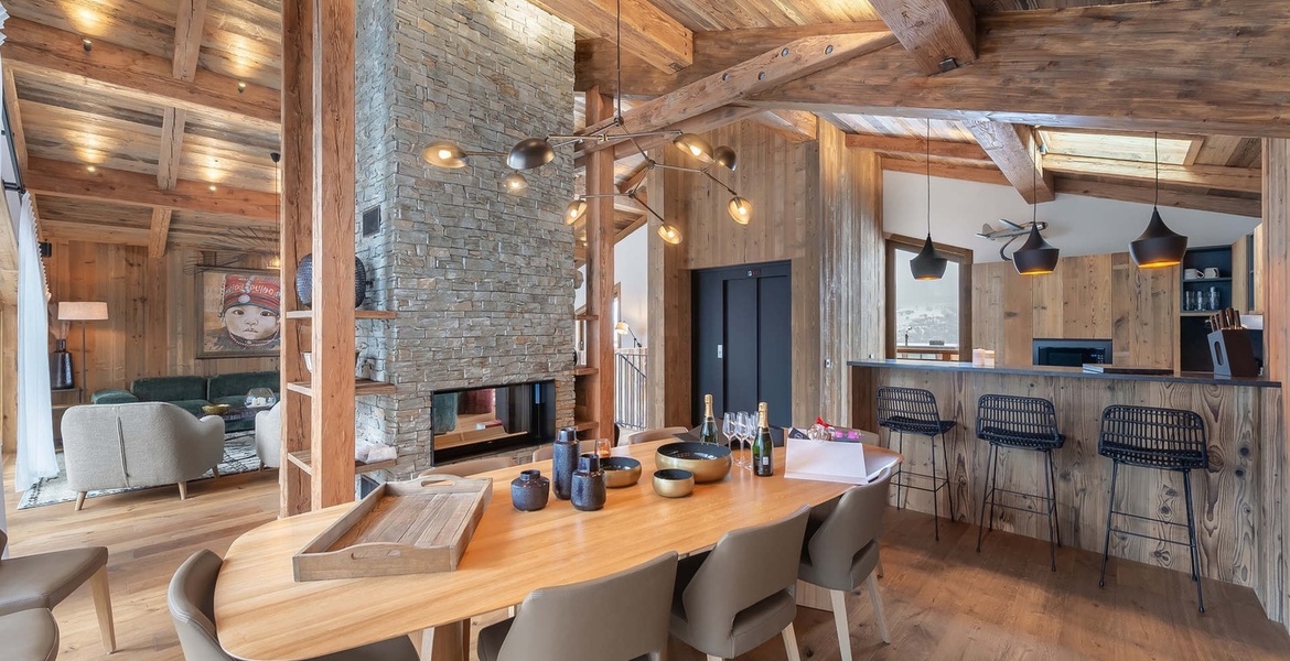 Chalet à louer à Courchevel Le Praz 1300