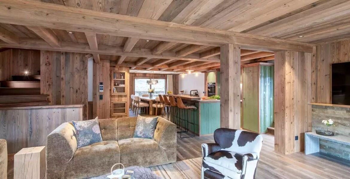 Chalet for rent in Meribel