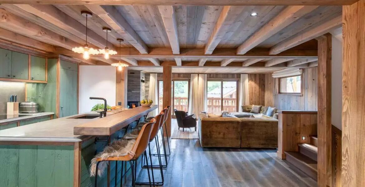 Chalet for rent in Meribel