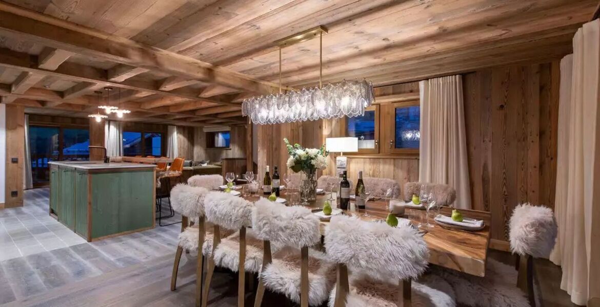 Chalet for rent in Meribel