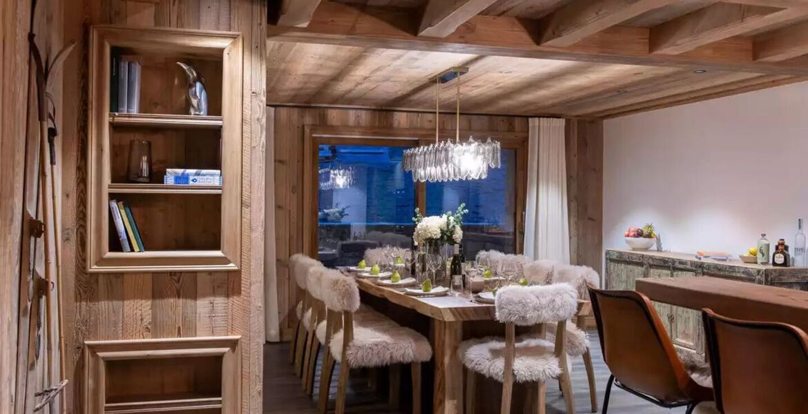 Chalet for rent in Meribel