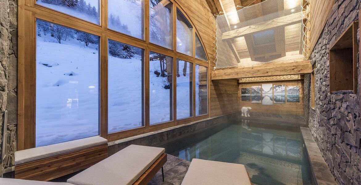 Alquiler de Chalets de Lujo Ski-In/Ski-Out en Méribel 