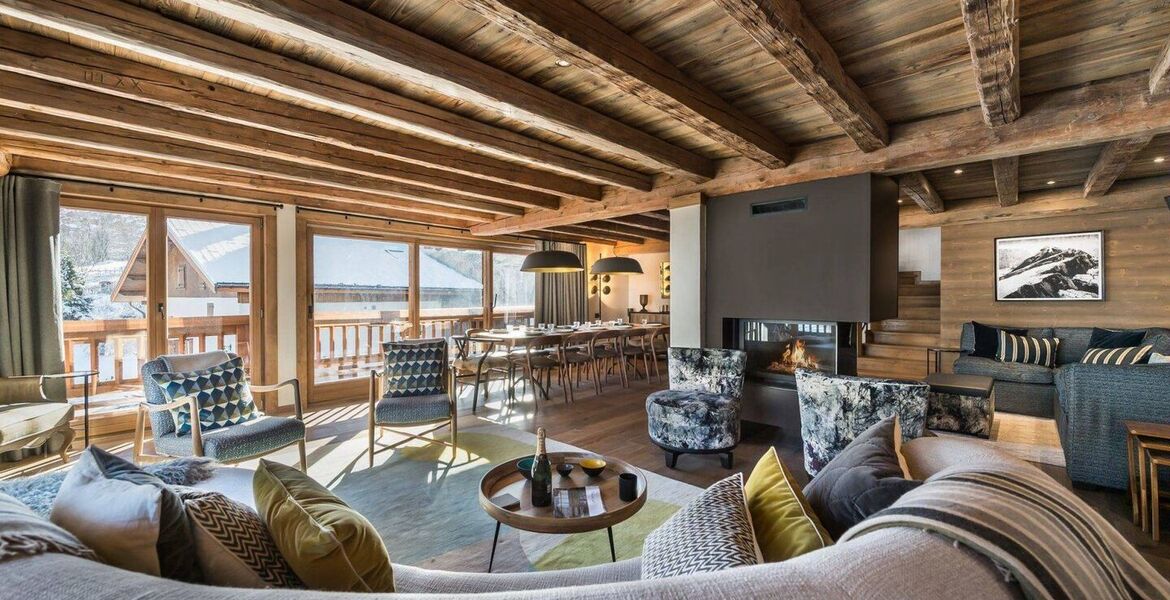 Chalet for rent in Meribel