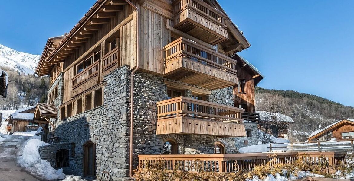 Chalet for rent in Meribel