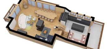 Chalet for rent in Meribel