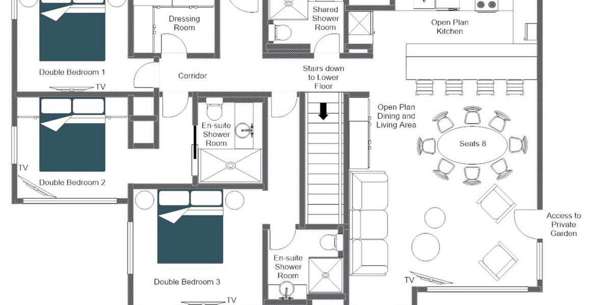 Appartement à louer à Courchevel 1850