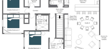 Appartement à louer à Courchevel 1850