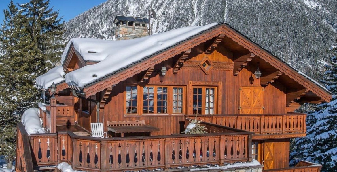 Шале в Куршевеле 1650 в аренду - 210 кв.м площади 