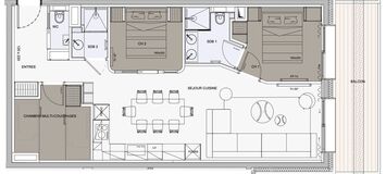 Appartement à louer à Méribel