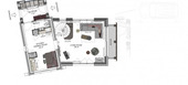 Chalet de dos dormitorios en alquiler en Courchevel 1550