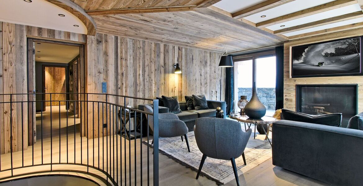 A Luxurious Alpine Retreat with a Massive Terrace