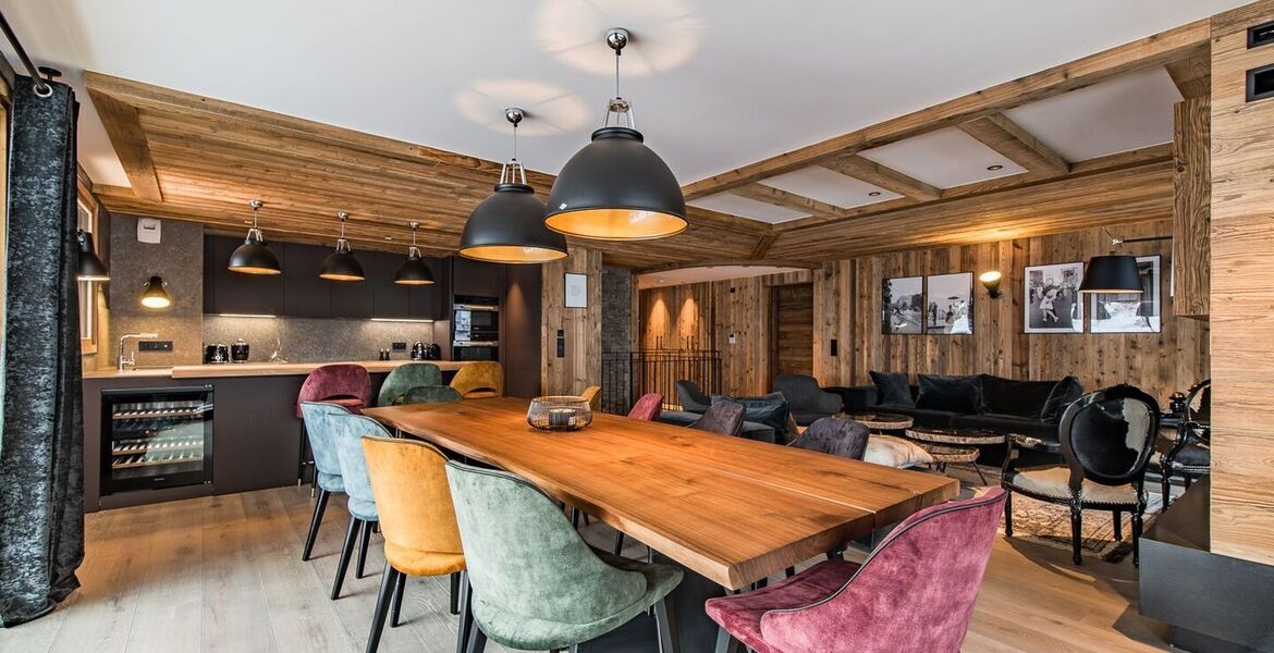 A Luxurious Alpine Retreat with a Massive Terrace