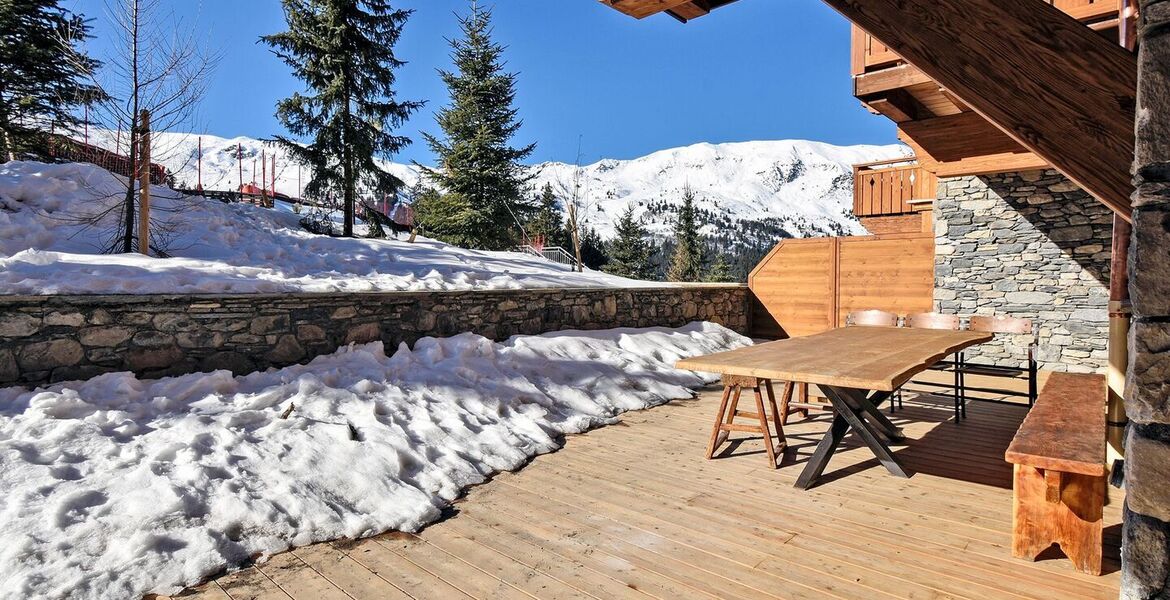 A Luxurious Alpine Retreat with a Massive Terrace