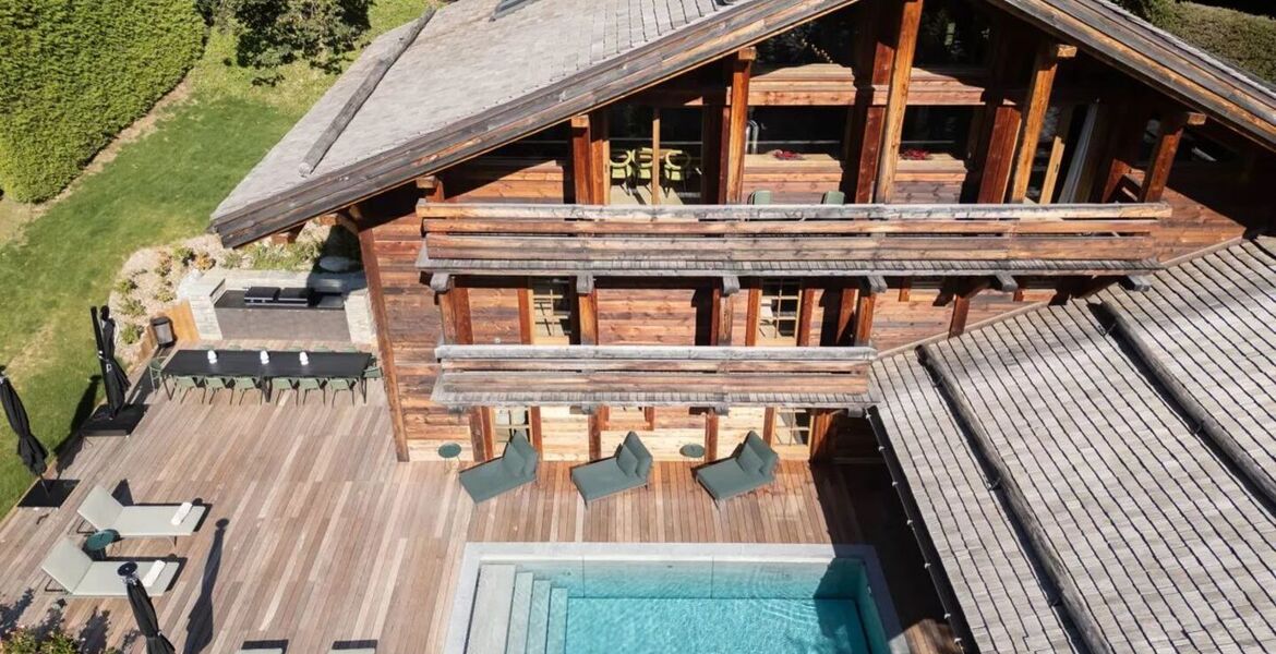Un Lujoso Retiro Alpino en Megève
