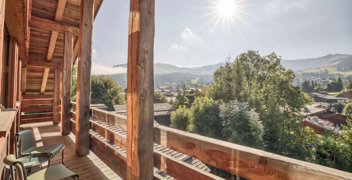 Un Lujoso Retiro Alpino en Megève