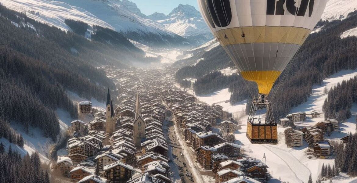 Vols en ballon à air chaud pour Courchevel 1850