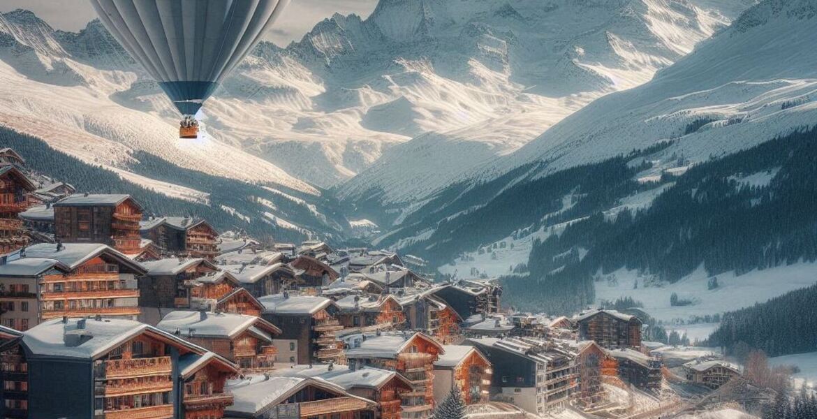 Vuelos en globos aerostáticos por Courchevel 1850