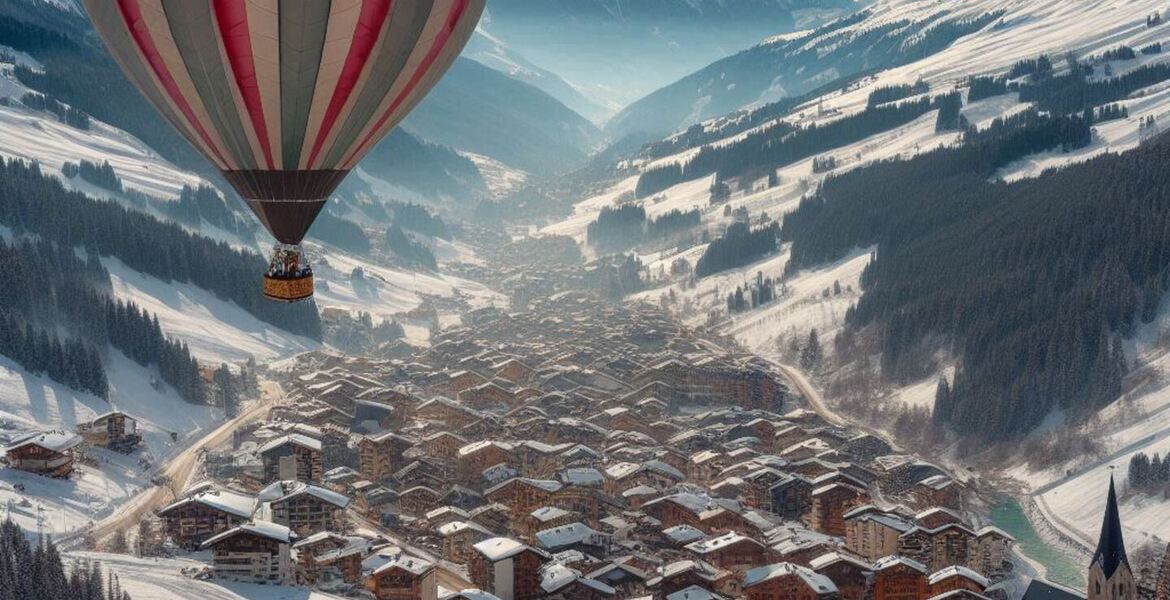 Vuelos en globos aerostáticos por Courchevel 1850