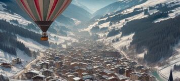 Vuelos en globos aerostáticos por Courchevel 1850