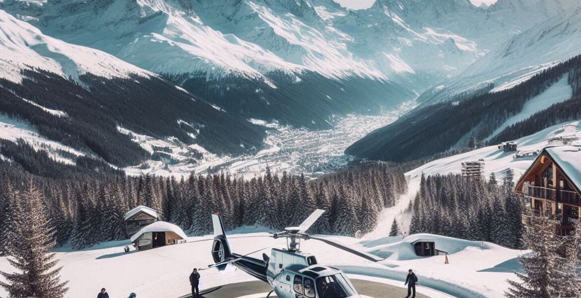 Reserva de clases de vuelo en helicóptero en Courchevel